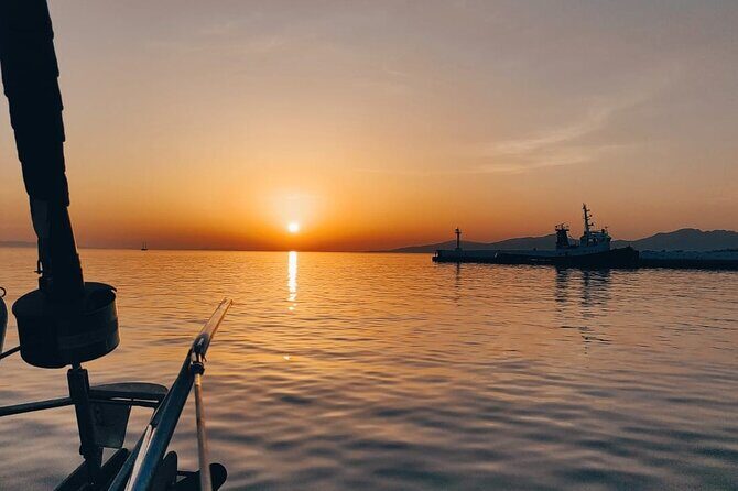 All inclusive Sunset Cruise Delos & Rhenia - free transpotation - A 4-Hour Mix of Delos Ruins and Rhenia Swim Time