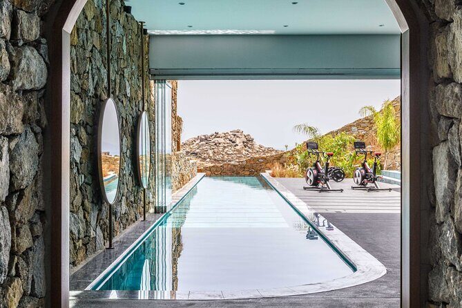 Exclusive Wellness Day Experience in Mykonos - Lunch that fits a wellness day: salads, salmon, and brownie comfort