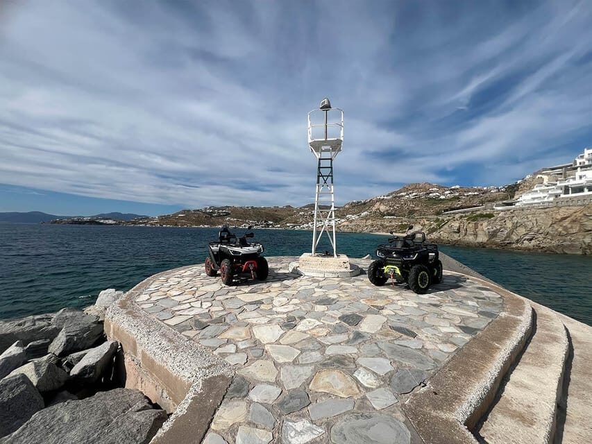 Explore Mykonos Island with a 650cc ATV / QUAD Tour - Pickup, maps, and what the 3-hour pacing feels like