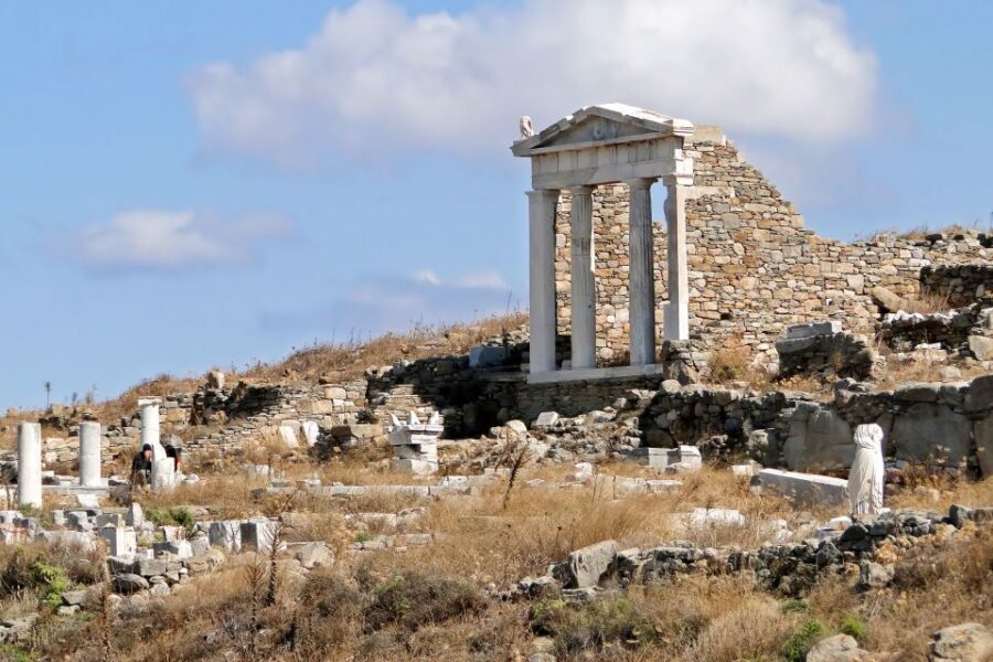 From Mykonos Cruise Port: Delos Guided Tour - House of Dionysus and the details you’d skip without a guide
