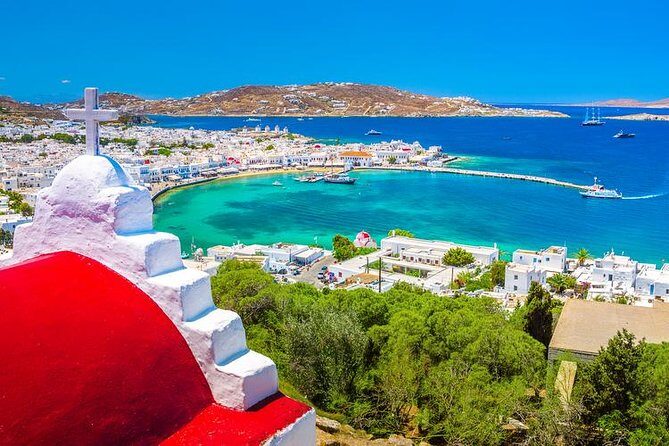 Full Day Mykonos South Coast Cruise with Lunch - Cruising past beaches and Dragonissi caves: the scenic middle of the day