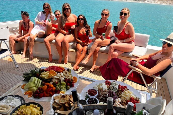 Full Day Private Yacht Cruise in Mykonos on a Ferretti Altura 52s - Meeting Your Yacht at Mathios Tavern