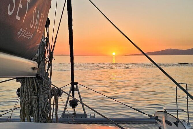 Mykonos Catamaran Sunset Semi private Cruise with transfer - Getting to the boat: the meeting point and transfer reality