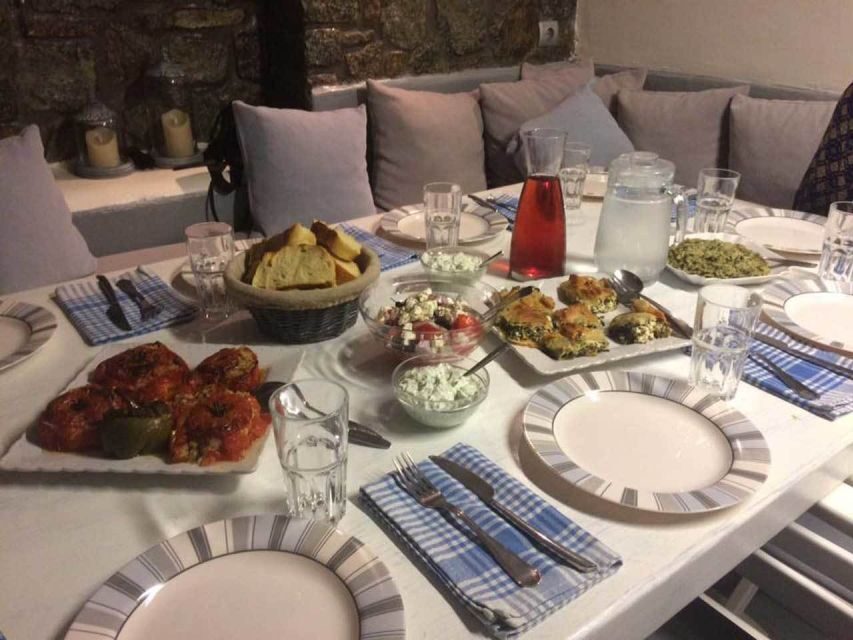 Mykonos: Cooking Class with Food and Wine - The menu: what you’ll make (and what you’ll snack on first)