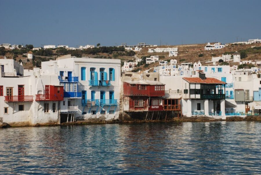 Mykonos: Half-Day City Walking Tour and Island Bus Tour - Beach stops: Ornos, Agios Giannis, and Kalafatis (with one extra drink stop)