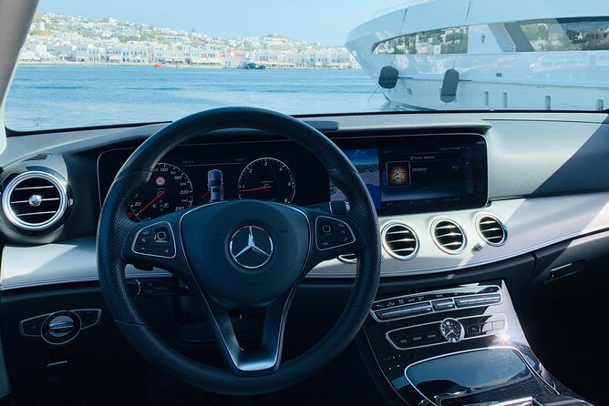 Mykonos Port Transfer - Price and value for groups up to 4 (what $83.40 gets you)