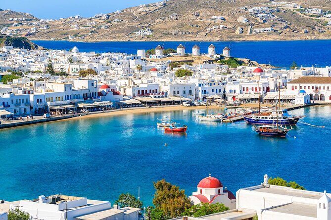 Mykonos Private Tour 3 Hour's - Armenistis Lighthouse at Fanari: built in 1891, still working