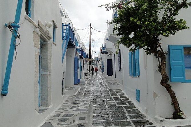 Mykonos Shore Excursion: Private Old Town Walking Tour - Panagia Paraportiani: the side-gate church complex you’ll actually understand