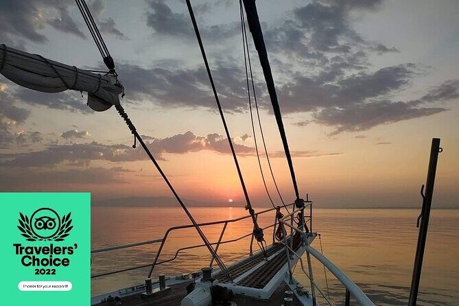 Sunset South Coast Sail Cruise with lunch,drinks, optional transfer - Sailing past Mykonos beaches: what you’re actually seeing