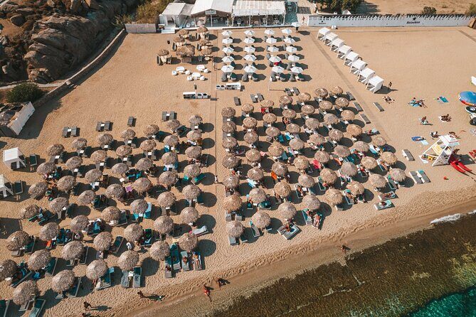Super Paradise Beach Mykonos Seaside Sunbed (2nd row) - What if your booking category changes?