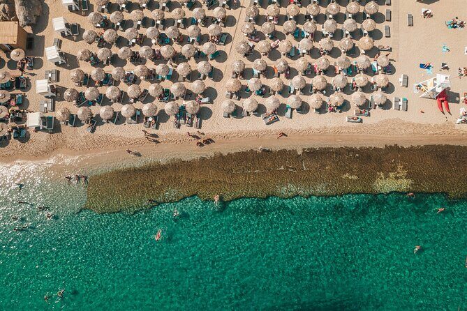 Super Paradise Beach Mykonos Seaside Sunbed (3rd & 4th row) - What’s included (and what quietly costs extra)