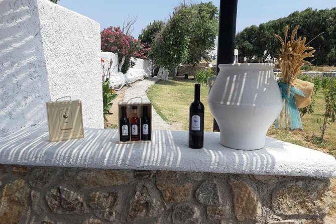 Wine Tasting Tour at a traditional farm in Mykonos - Arriving at the Mykonian Farm: The Wine Corner Moment